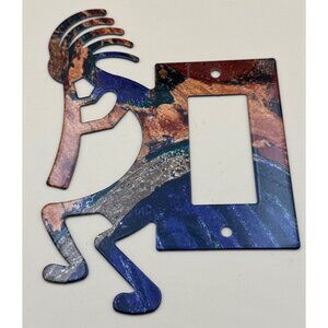 Lazart Kokopelli Reversible Metal Rocker Switch Cover Southwest Fertility